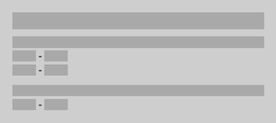 Example of a opening hours widget