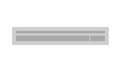 Example of a newsletter subscription form